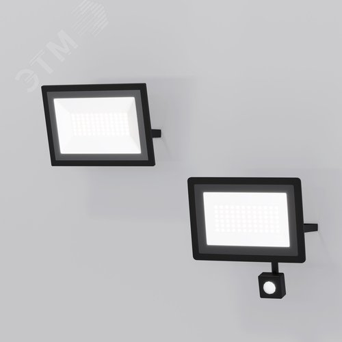 Прожектор Outdoor Flood IP 65 LED 50W 4000 K черный - фото 6