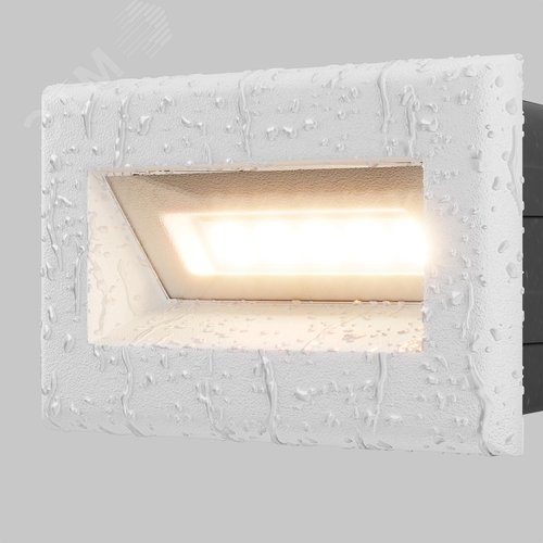 Подсветка для лестниц Outdoor Bosca IP 65 LED 3W 3000 K Белый - фото 6
