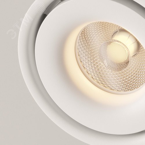 Светильник потолочный Yin LED 15W Белый - фото 2