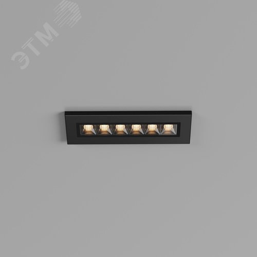 Светильник встраиваемый Outdoor Ghost IP 65 LED 6W 3000 K Графит - фото 4