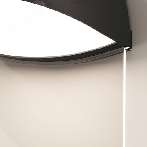 Светильник настенный (бра) Outdoor Gloss IP 65 LED 7W 3000 K Графит - фото 4