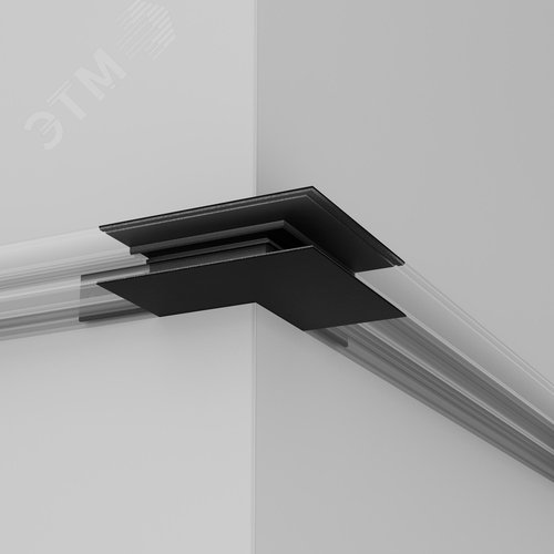 Коннектор внешний Exility накладной черный - фото 5