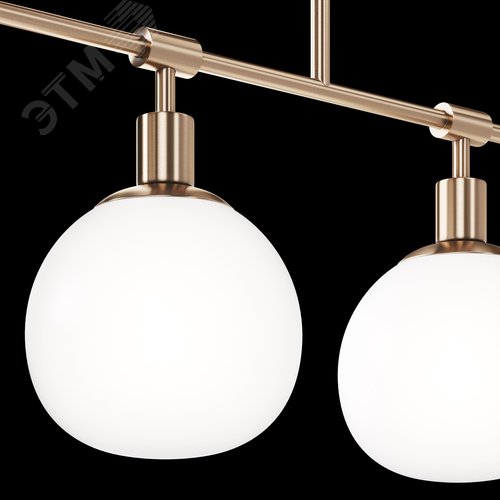 Светильник подвесной Erich E14х5х40W Латунь - фото 2