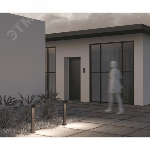 Светильник ландшафтный Outdoor Share IP 54 LED 12W 3000 K Графит - фото 6