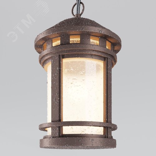 Светильник подвесной Outdoor Salamanca IP 44 E27х1х60W Коричневый - фото 3