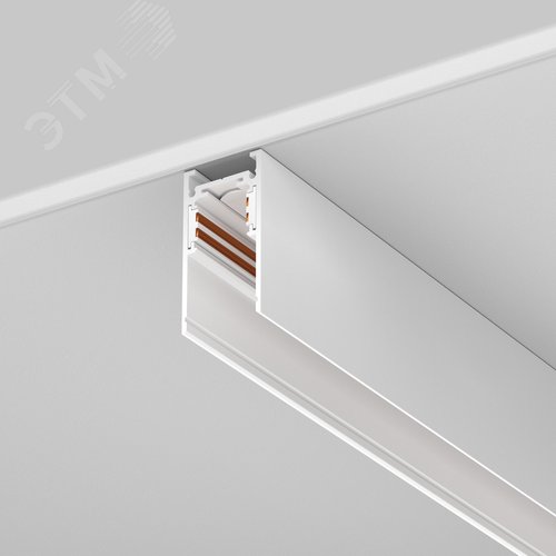 Шинопровод 3м Exility накладной/подвесной белый - фото 3