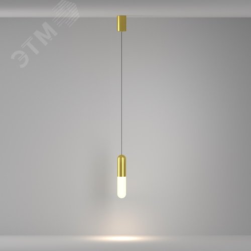 Светильник подвесной Mist LED 12W Латунь - фото 3