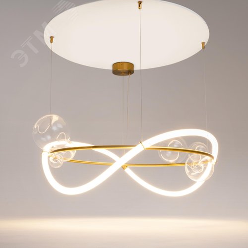 Светильник подвесной Oasis LED 53W Латунь - фото 4