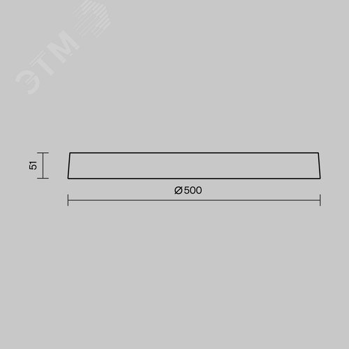 Светильник потолочный Incognito LED 46W Белый - фото 6