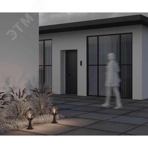 Светильник ландшафтный Outdoor Via IP 44 E27х1х60W Золото Антик - фото 7
