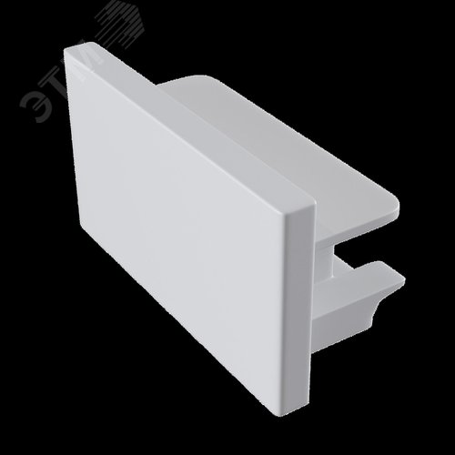 Заглушка торцевая 1шт Unity накладной белый - фото 5