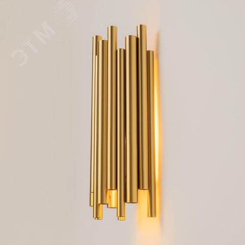 Светильник настенный (бра) Maytoni MOD136WL-01BS Латунь - фото 7