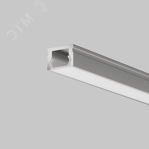 Профиль алюминиевый накладной ALM-1007-S-2M 631001 - фото 2