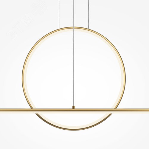 Светильник подвесной Halo LED 40W Латунь - фото 5