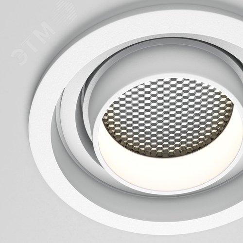 Светильник встраиваемый Atom DL113-GU10-01-RD-W Белый - фото 2