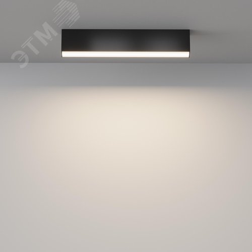 Светильник потолочный Basis LED 20W Черный - фото 5