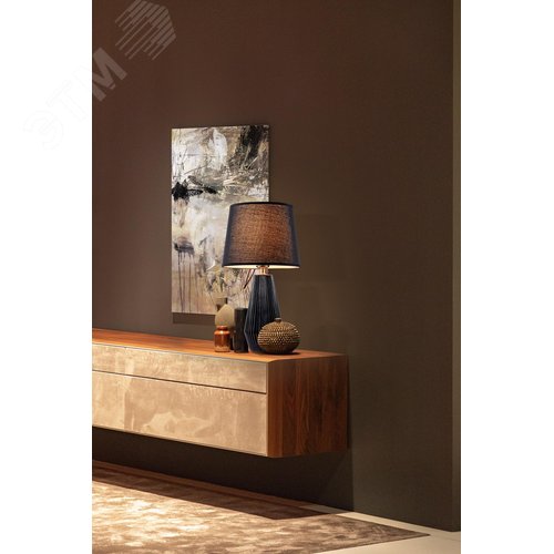 Светильник настольный Calvin Table E27х1х60W Черный - фото 2