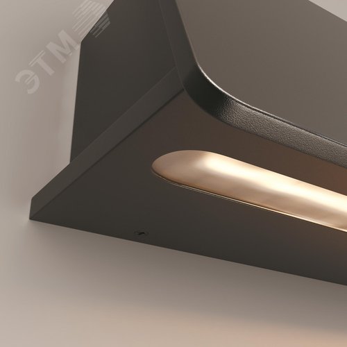 Светильник настенный (бра) Outdoor Trupp IP 54 LED 10W 3000 K Графит - фото 6
