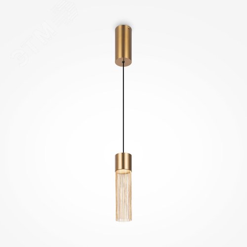 Светильник подвесной Imaginary LED 5W Золото - фото 6