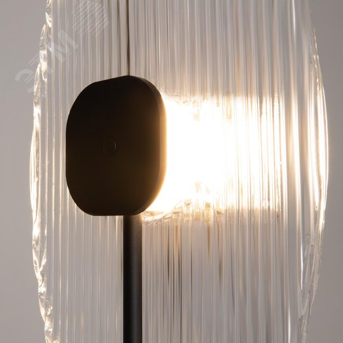 Светильник напольный (торшер) Eclipse LED 6W Черный - фото 6