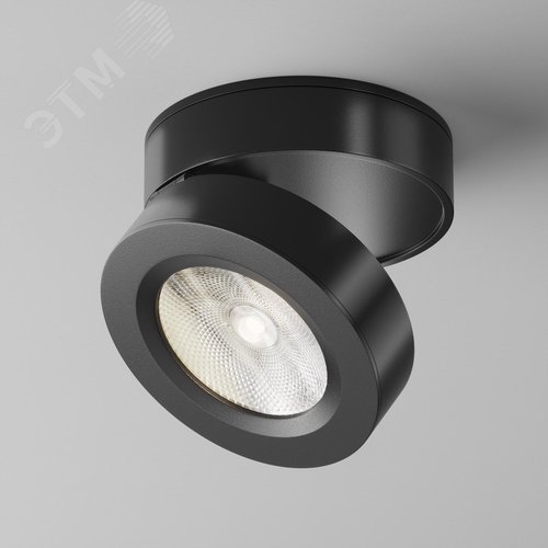 Светильник потолочный Magic LED 12W Черный - фото 3