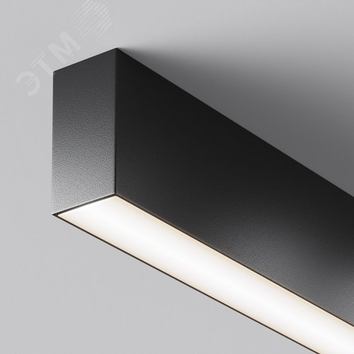 Светильник потолочный Basis LED 20W Черный - фото 3