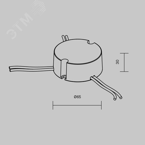 Источник тока DALI NFC DT6 300-850mA +PUSH DIM - фото 2