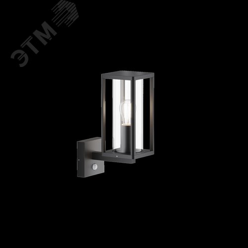 Светильник настенный (бра) Outdoor Cell IP 65 E27х1х15W Графит - фото 3