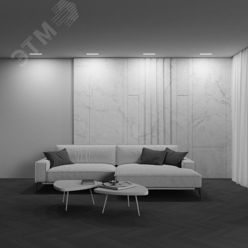 Светильник встраиваемый Basis DL066-20W3-6K-W Белый - фото 5