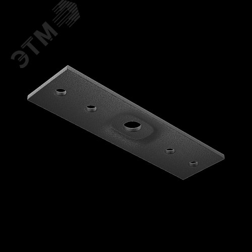 Коннектор прямой Exility накладной черный - фото 6