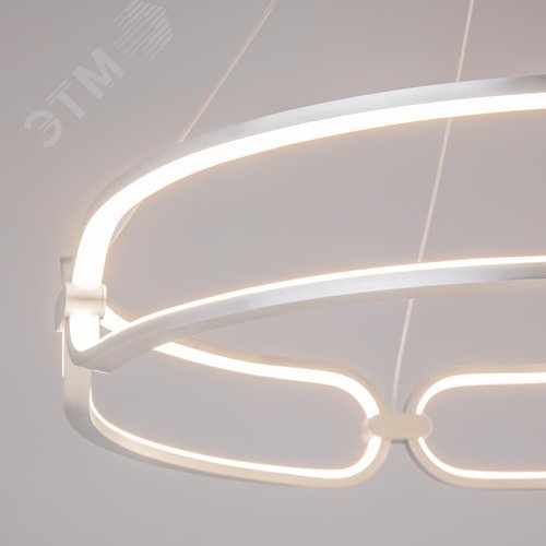 Светильник подвесной Chain LED 50W Никель - фото 3