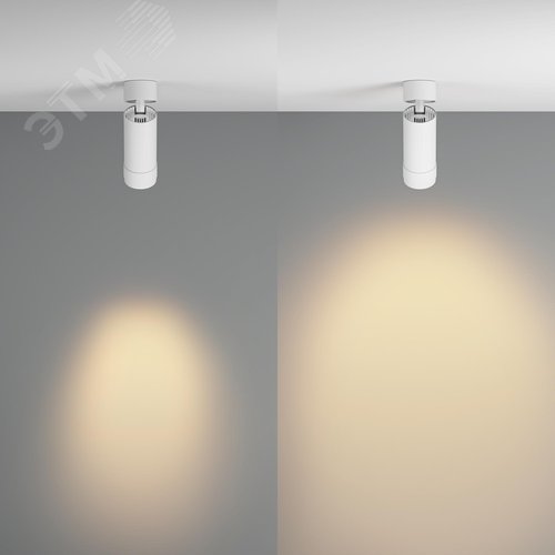 Светильник потолочный Focus Zoom LED 12W Белый - фото 4