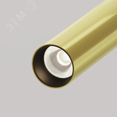 Светильник подвесной Focus T LED 6W Черный и Латунь - фото 4