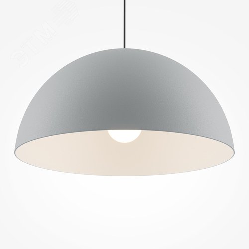 Светильник подвесной Basic colors E27х1х40W Серый - фото 6