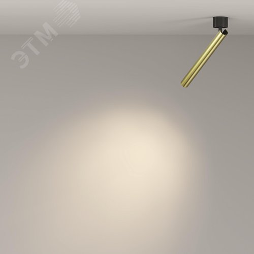 Светильник потолочный Focus T LED 6W Черный - фото 4