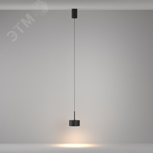 Светильник подвесной Glare LED 12W Черный - фото 3