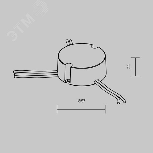 Источник тока DALI NFC DT8 200-700mA +PUSH DIM - фото 2