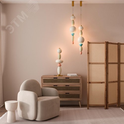 Светильник настольный Adore LED 23W Латунь - фото 7