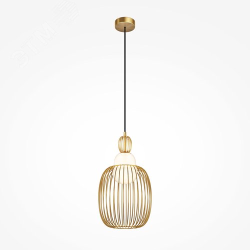 Светильник подвесной Levitation G9х1х40W Латунь - фото 4