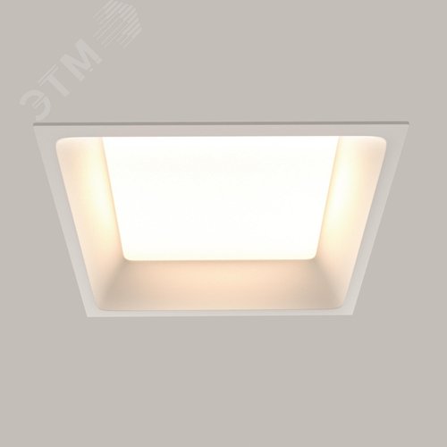 Светильник встраиваемый Okno DL056-18W3-4-6K-W Белый - фото 5