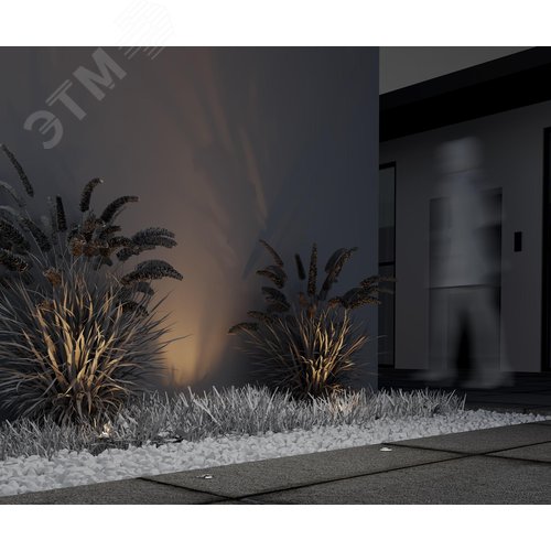 Светильник встраиваемый Outdoor Flash IP 67 LED 1W 3000 K Серебро - фото 6