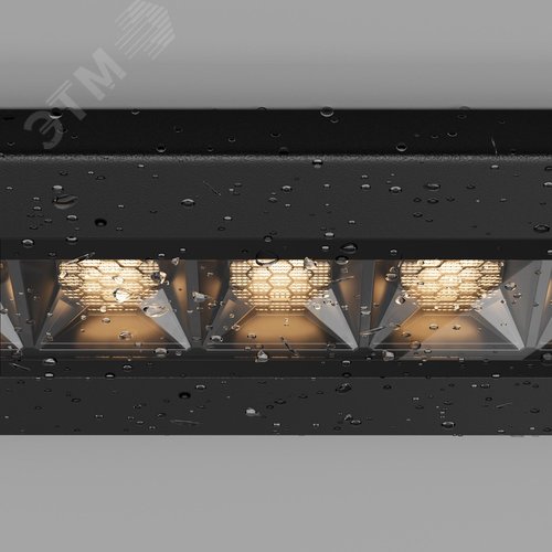 Светильник встраиваемый Outdoor Ghost IP 65 LED 12W 3000 K Графит - фото 6