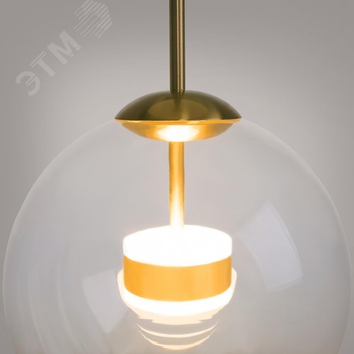 Светильник подвесной Cometa LED 12W Золото - фото 3