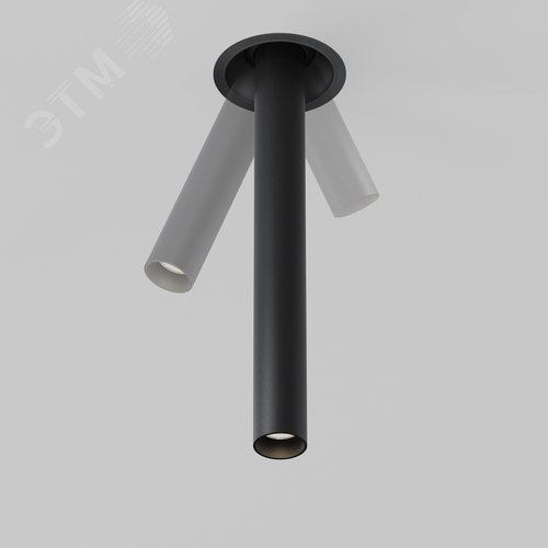 Светильник встраиваемый Focus T C140RS-L300-7W4K-B Черный - фото 7