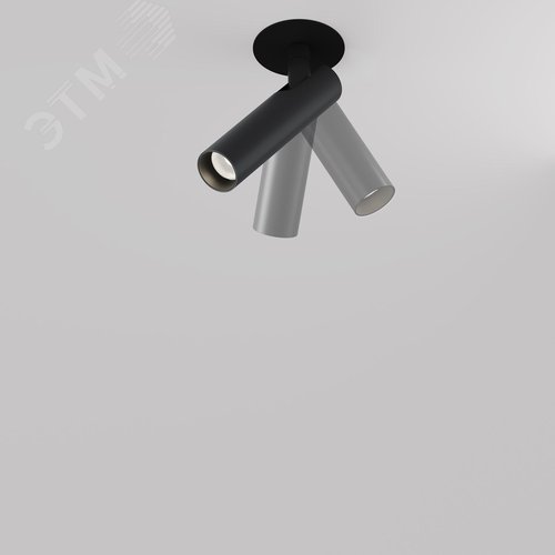 Светильник встраиваемый Focus T Черный - фото 6