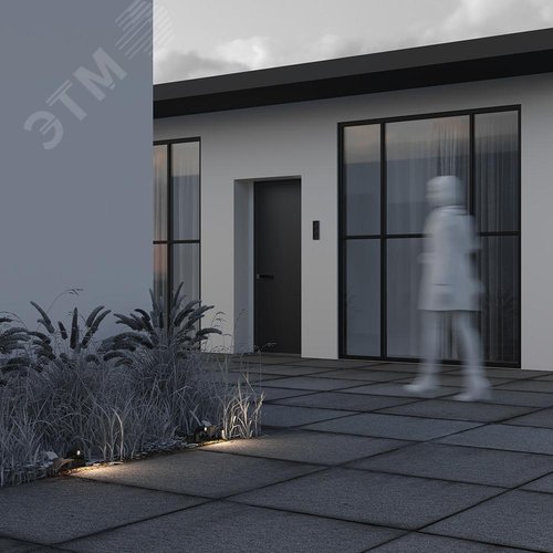 Светильник ландшафтный Outdoor Sleek IP 65 LED 2W 3000 K Графит - фото 7