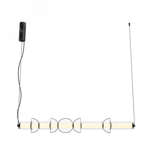 Светильник подвесной Cosmo LED 39W Черный - фото 3