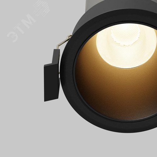 Светильник встраиваемый Dip DL116-10W-3K-B Черный - фото 2