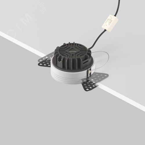 Светильник встраиваемый Okno DL055-8W3-4-6K-TRS-B Черный - фото 4