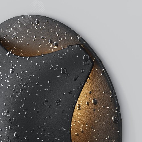 Светильник встраиваемый Outdoor Biscotti IP 65 LED 3W 3000 K Черный - фото 5